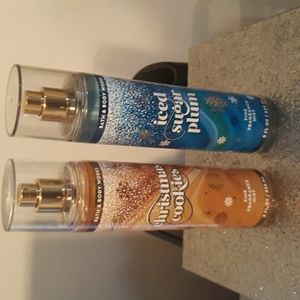 Bath & Body Works Body Mist Christmas Cookies & Iced Sugar Plum
